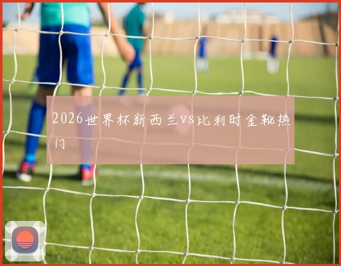 2026世界杯新西兰vs比利时金靴热门